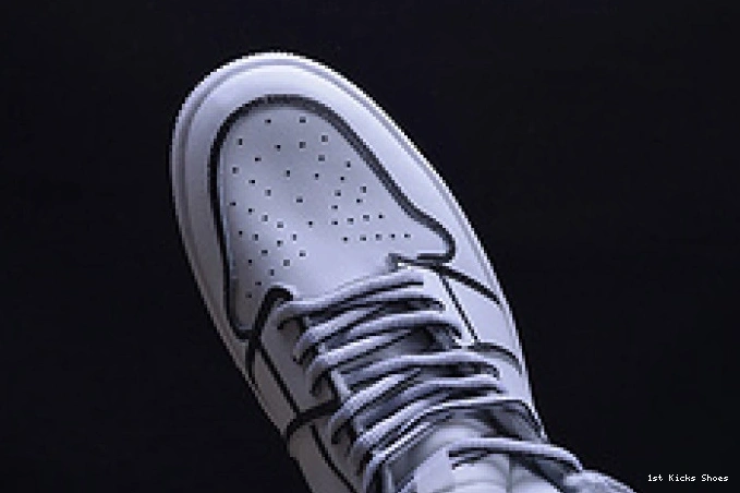 1st Kicks air nike white 1320 jordan pencil” 3d hand-painted mens Comfortable “comic 1 retro aa4724- 1123